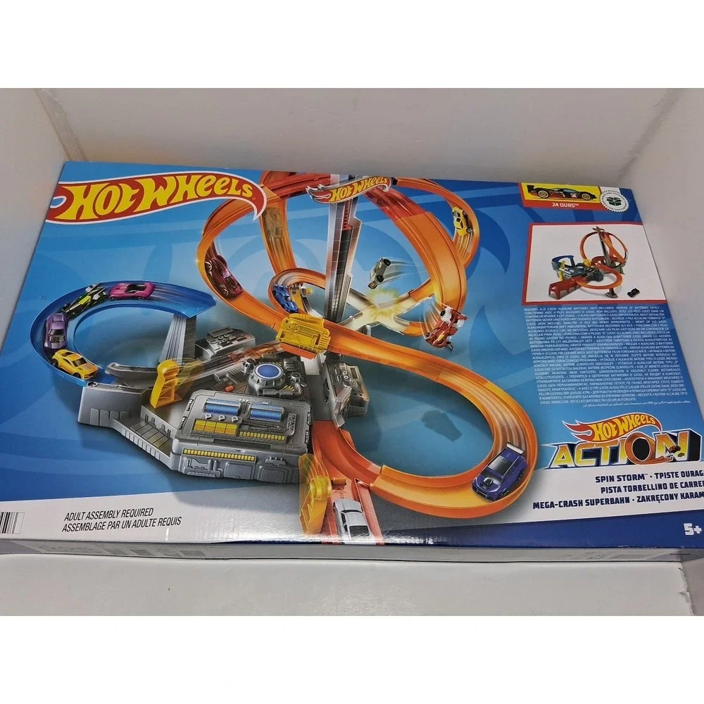 Hot Wheels CDL45 Spin Storm Playset